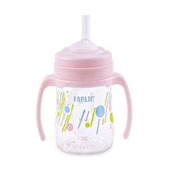 Farlin Straw Drinking Cup Stage 3 – Pink