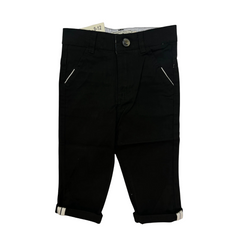 Black Cotton Pant