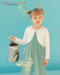 Baby Girl White lace Shrug