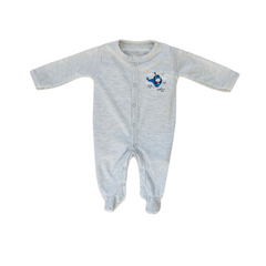 2PC CLosed Feet Romper Set