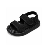 Baby Black Strap Sandals Soft Sole Summer