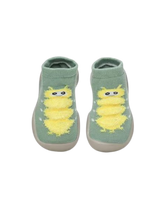 Rubber Grip Sole Socks Green