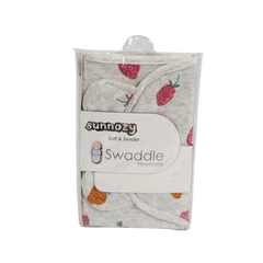 Swaddle sheet in Strawberry Design