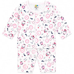 Premium Cotton Newborn Pajama Set – Soft & Breathable Baby Suit