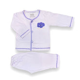 Purple Cloud Newborn Pajama Suit