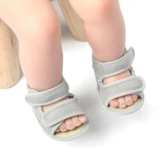 Grey Stripe Sandal