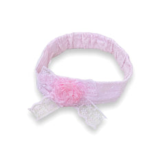 Pink Flower Headband 0-24M
