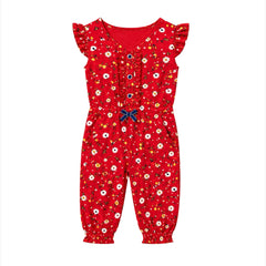 Happiness Jump Suit - Red