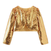 Golden Shimmer Shrug