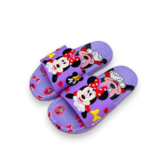 Purple Minnie Mouse Slippers