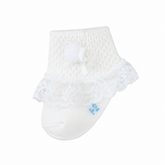 Off White Frill Socks