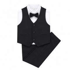 4PC Baby Boy Black Suit