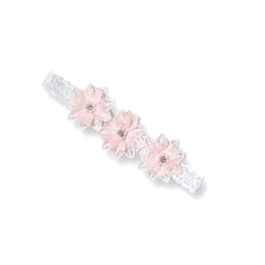 Peach Flower Headband 0-24M