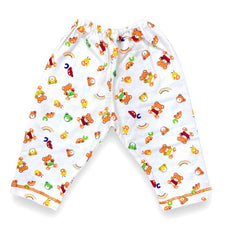 Orange Bear Newborn Pajama Suit