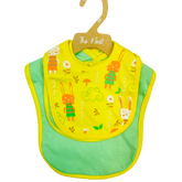 3PK Bunny & Bear Bib