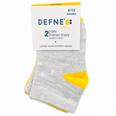 Baby Ankle Trainer Socks – 2 Pair Pack