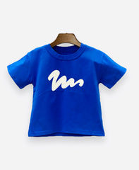 2PC Baby Boy Wave Suit Blue