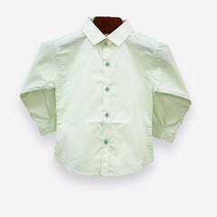 Plain Green Formal Shirt