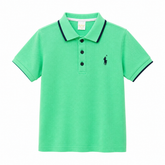 Baby Boy Green Polo T-Shirt