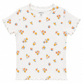 Baby Girl Summer T-Shirt - Orange Theme