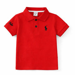 Baby Boy Cotton Polo T-Shirt