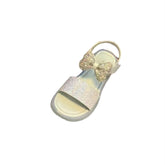Baby Girl Shimmer Bow Sandal