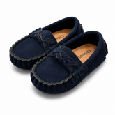 Baby Boy Navy Blue Loafers
