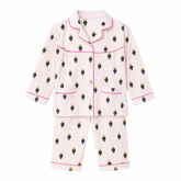 Pink Stripes Cotton Night Suit