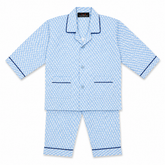 Baby Boy Full Sleeves Cotton Night Suit