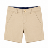 Baby Boy Cotton Short - Beige