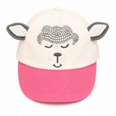 Baby Girl Pink Kitty P Cap