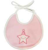 Pink Star Bib