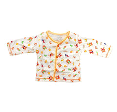 Orange Bear Newborn Pajama Suit