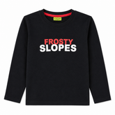 Baby Boy Full Sleeves Black T-shirt