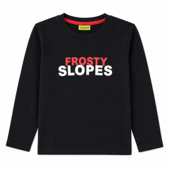 Baby Boy Full Sleeves Black T-shirt