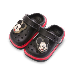 Mickey Light Crocs Black