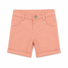 Baby Girl Adjustable Elastic Cotton Short - Pink