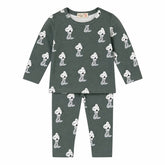Baby Boy 2PC Green Rabbit Suit