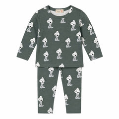 Baby Boy 2PC Green Rabbit Suit