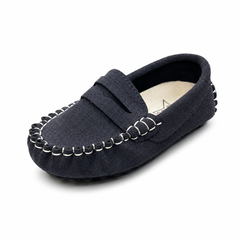 Baby Boy Navy Blue Loafers