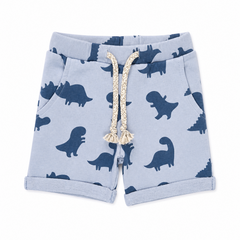 Baby Boy Din Print Cotton Short
