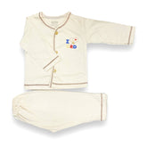 Beige I Love Dad Newborn Pajama Suit