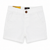 Red Tag White Cotton Short