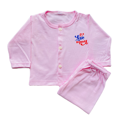 Love Mom Newborn Pajama Suit