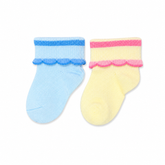 Infants Baby Girl 2PK Socks Set