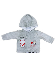 I Love Daddy Baby Boy Fleece Suit
