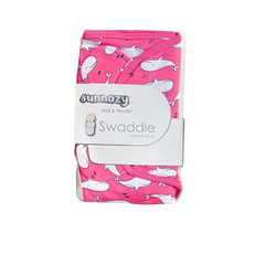 Swaddle Sheet Rose Red Whale