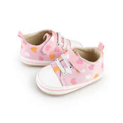 Pink Heart Pre Walker Shoes