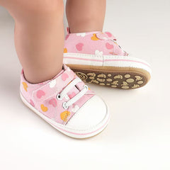 Pink Heart Pre Walker Shoes