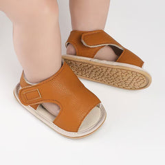 Brown Pre Walker Sandal